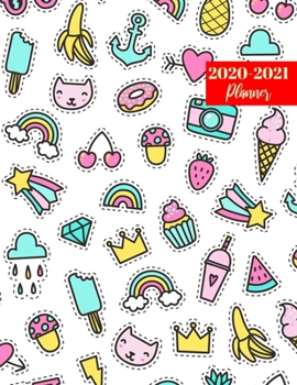 2020-2021 Planner: Nice Weekly & Monthly Planner with Calendar - Personal Journal Week Planners & Goal Planner Organizer