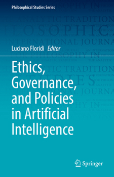 Hardcover Ethics, Governance, and Policies in Artificial Intelligence Book