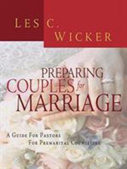 Paperback Preparing Couples for Marriage Book