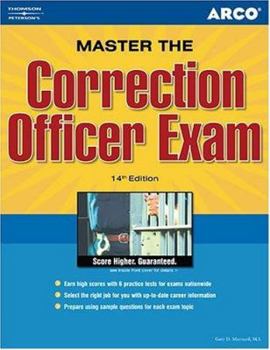 Paperback Correction Officer Book