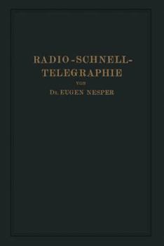 Paperback Radio-Schnelltelegraphie [German] Book