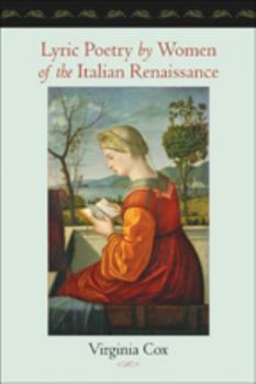 Paperback Lyric Poetry by Women of the Italian Renaissance Book