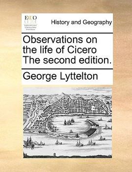 Paperback Observations on the life of Cicero The second edition. Book