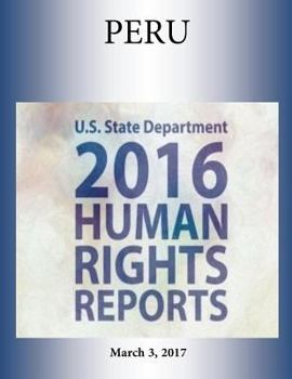 Paperback PERU 2016 HUMAN RIGHTS Report Book