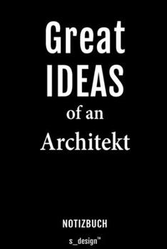 Notizbuch für Architekten / Architekt / Architektin: Originelle Geschenk-Idee [120 Seiten liniertes blanko Papier] (German Edition)