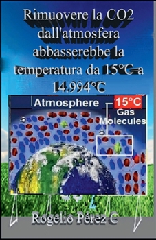 Paperback Rimuovere la CO2 dall'atmosfera abbasserebbe la temperatura da 15°C a 14.994°C [Italian] Book