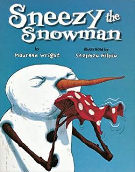Paperback Sneezy the Snowman Book