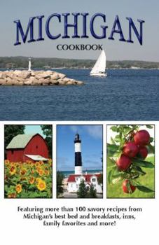 Paperback Michigan Cookbook Book