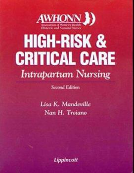 Paperback Awhonn's High Risk and Critical Care Intrapartum Nursing Book