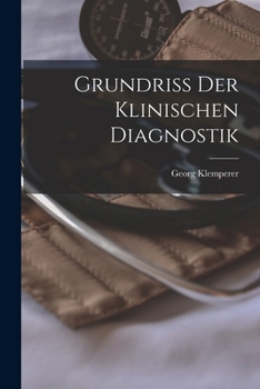 Paperback Grundriss der Klinischen Diagnostik Book