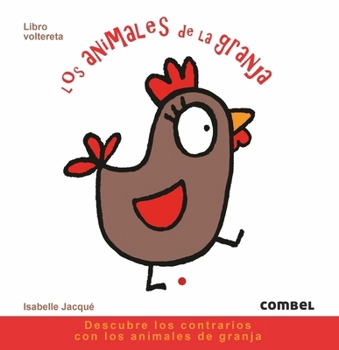 Board book Los Animales de la Granja: Libro Voltereta [Spanish] Book