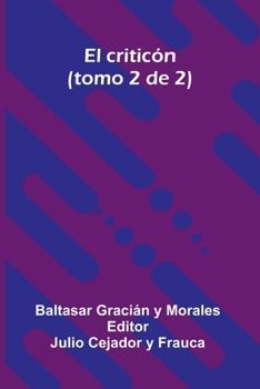 Paperback El Critic n (Tomo 2 De 2) [Spanish] Book