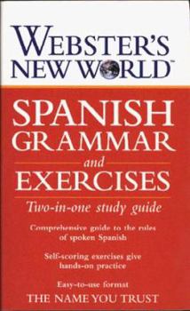 Paperback Webster's New World Spanish Grammar and Exercises Book