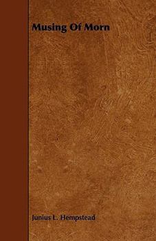 Paperback Musing of Morn Book