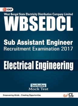 Paperback WBSEDCLWest Bengal State Electricity Distribution Company Limited Electrical Engineering (Sub Assistant Engineer) Book