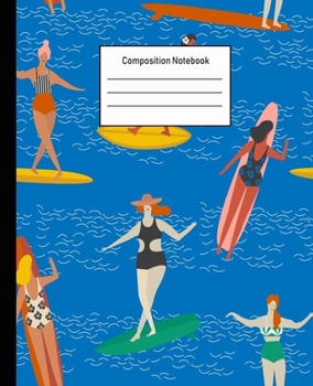 Composition Notebook: Mermaid Wide Ruled Blank Lined Cute Notebooks for Girls Teens Kids School Writing Notes Journal |100 Pages | 7.5 x 9.25'' |Wide Ruled School Composition Books