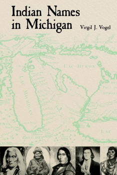 Paperback Indian Names in Michigan Book