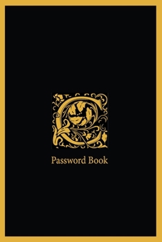 Paperback C password book: The Personal Internet Address, Password Log Book Password book 6x9 in. 110 pages, Password Keeper, Vault, Notebook and Book