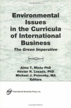 Hardcover Environmental Issues in the Curricula of International Business Book