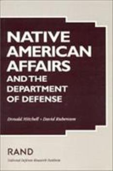 Paperback Native American Affairs and the Department of Defense Book