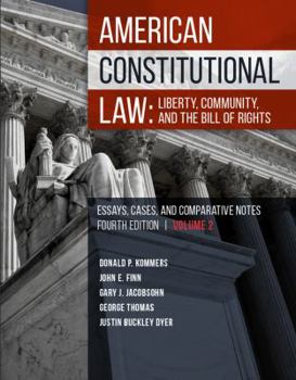 Paperback American Constitutional Law Book