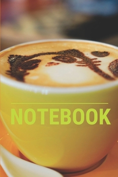 Notebook: Lined Notebook Journal - Coffee And Cat  - 120 Pages -  (6 x 9 inches)