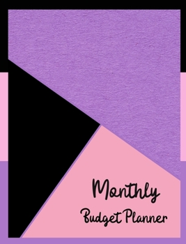 Monthly Budget Planner: Personal Budget Planner: Monthly Budgeting Planner;Financial Planner