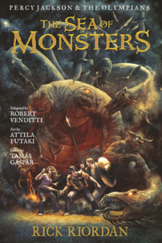 Library Binding Sea of Monsters: The Graphic Novel Book