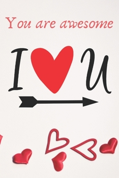 Paperback Love Notebook for Cute Lovers - I LOVE YOU: 6"?9" - 120 Pages - Matte Book