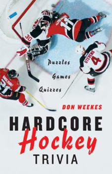 Paperback Hardcore Hockey Trivia Book