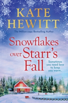 Paperback Snowflakes Over Starr's Fall [Large Print] Book