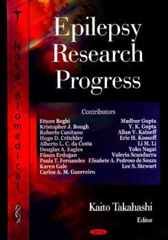 Hardcover Epilepsy Research Progress Book