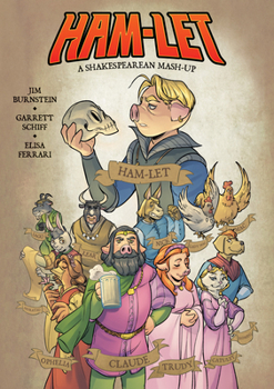 Hardcover Ham-Let: A Shakespearean Mash-Up Book