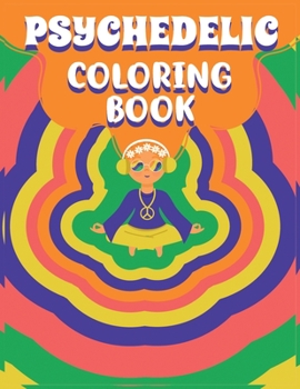 Paperback Psychedelic Coloring Book