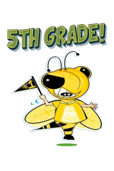 Paperback 5th Grade: Hornet Bee Teacher Address Book Gift 6"x9" Handy 156 Pages Notebook Book