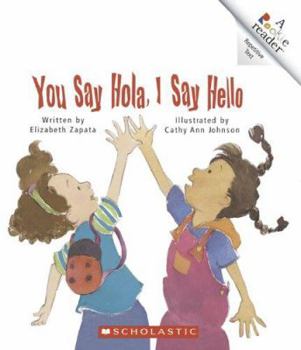 Library Binding You Say Hola, I Say Hello Book