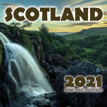 Paperback Scotland 2021 Mini Wall Calendar Book