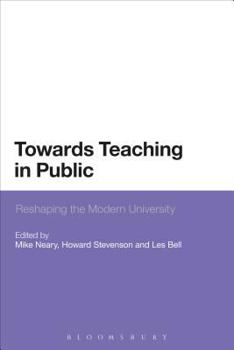 Paperback Towards Teaching in Public Book