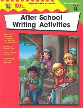 Paperback After School Writing Activities Grade 4 Book