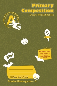 Paperback Primary Composition Notebook (Yellow-ish) Book