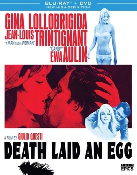 Blu-ray Death Laid an Egg Book