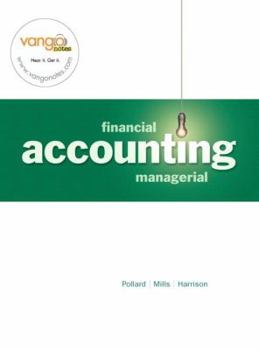 Paperback Financial and Managerial Accounting: Chapters 14-24 Book