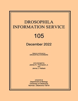 Paperback Drosophila Information Service, 2022, Volume 105 Book