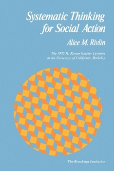 Hardcover Systematic Thinking for Social Action Book
