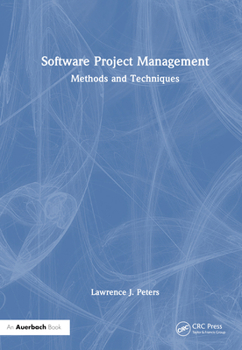 Hardcover Software Project Management: Methods and Techniques Book