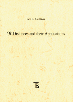 Paperback N-Distances and Their Applications Book