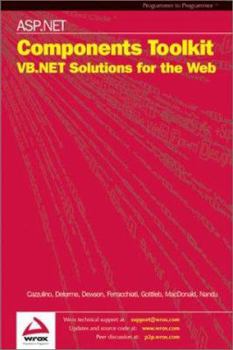Paperback ASP.Net Components Tookit: VB.NET Solutions for the Web Book