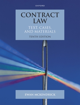 Paperback Contract Law: Text, Cases and Materials Book