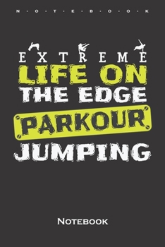 Life on the edge Notebook: Annual Calendar for Athletes and fitness enthusiasts