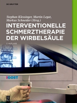 Hardcover Interventionelle Schmerztherapie Der Wirbelsäule [German] Book